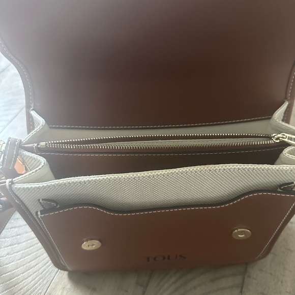 Medium Audree TOUS Crochet Crossbody Bag with Colorful Crochet Flap - Picture 2 of 8